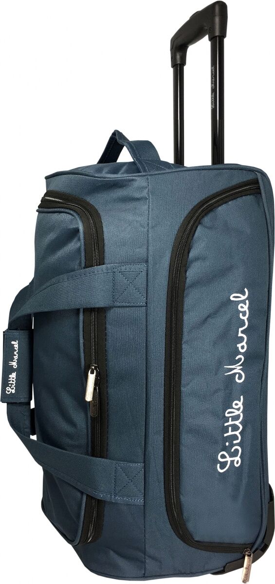 Little Marcel Sac De Voyage à Roulettes Souple Little Marcel 55 cm - Marine Little Marcel Sac De Voyage à Roulettes Souple Little Marcel 55 cm - Marine