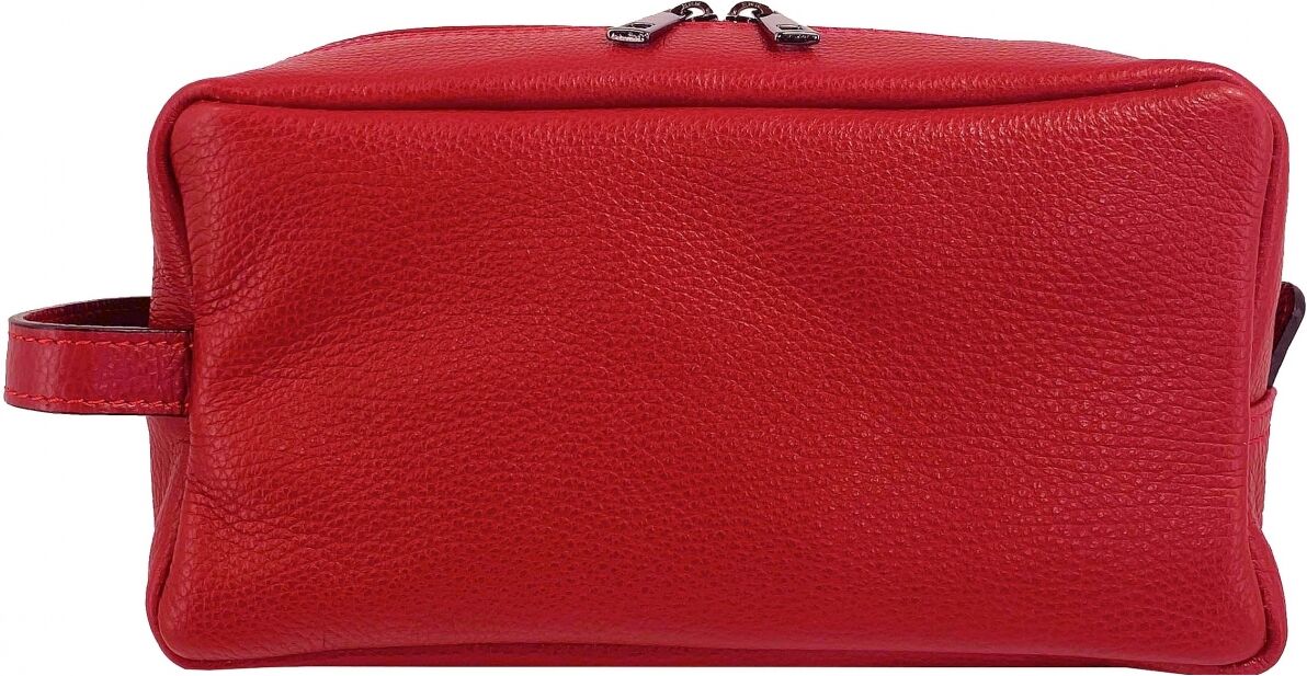 Sylvain Lefebvre Trousse de toilette Cuir de vachette Sylvain Lefebvre - ROUGE Sylvain Lefebvre Trousse de toilette Cuir de vachette Sylvain Lefebvre - ROUGE