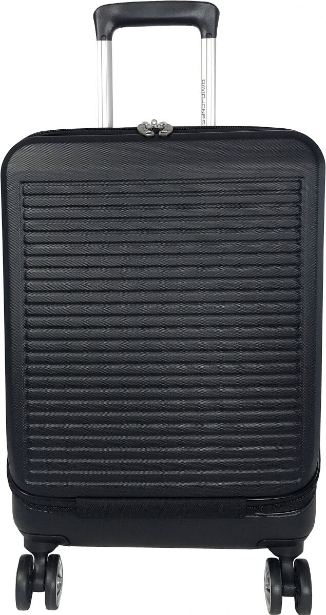 David Jones Valise Cabine Porte Ordinateur Rigide David Jones 55cm - NOIR David Jones Valise Cabine Porte Ordinateur Rigide David Jones 55cm - NOIR