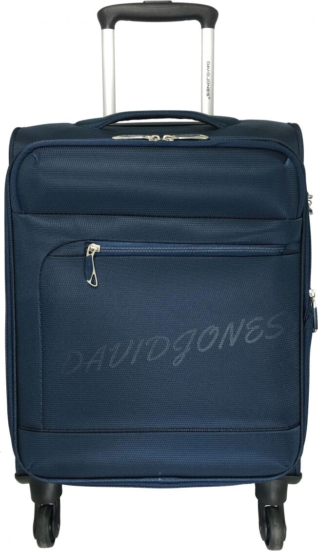 David Jones Valise Cabine Souple David Jones 55 cm TSA - Marine David Jones Valise Cabine Souple David Jones 55 cm TSA - Marine