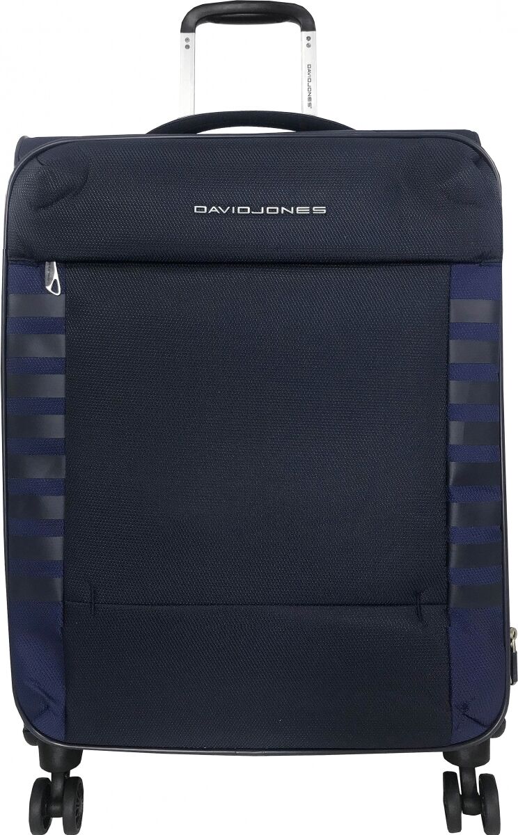 David Jones Valise Souple Extensible David Jones 66 cm TSA - Marine David Jones Valise Souple Extensible David Jones 66 cm TSA - Marine