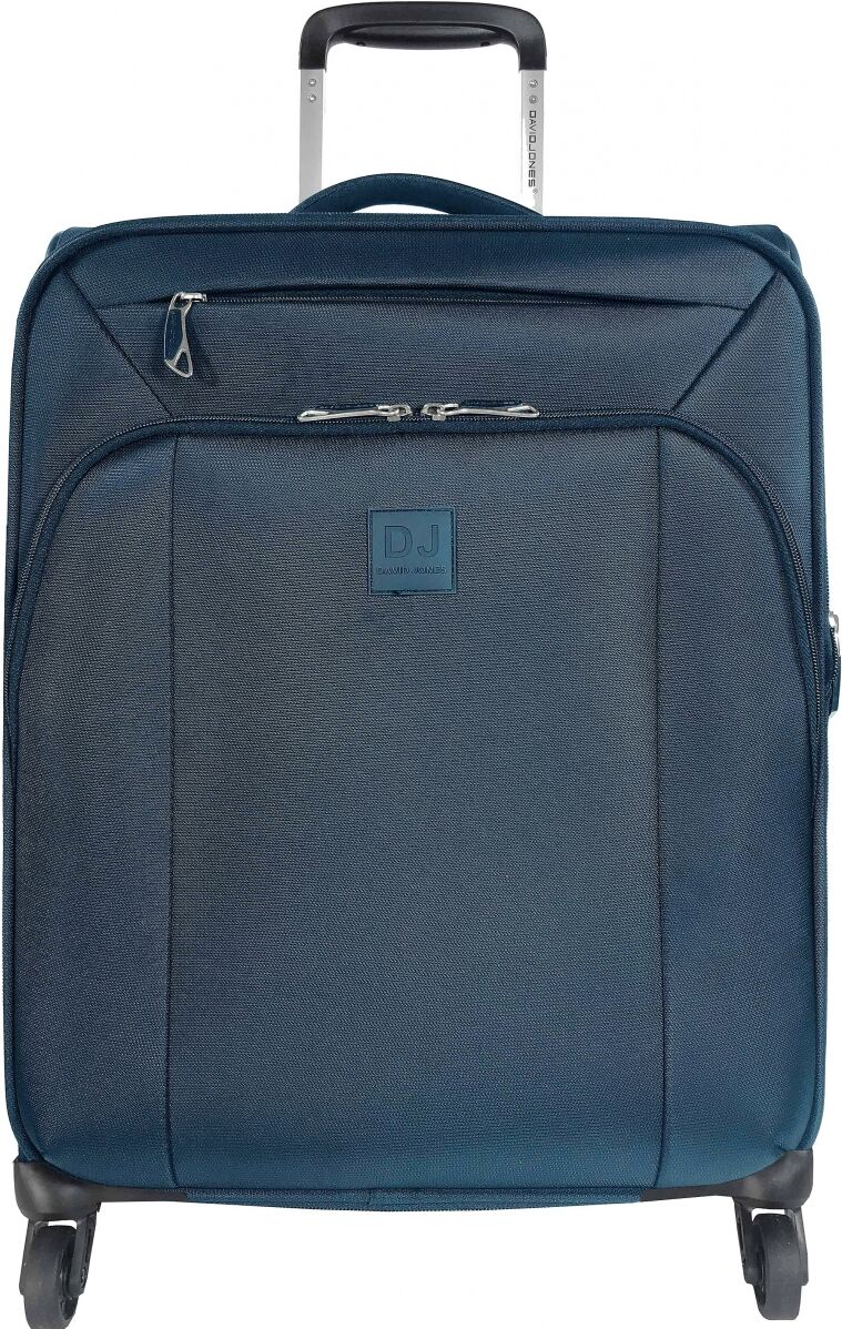 David Jones Valise Cabine Souple Extensible David Jones 53 cm TSA - Marine David Jones Valise Cabine Souple Extensible David Jones 53 cm TSA - Marine