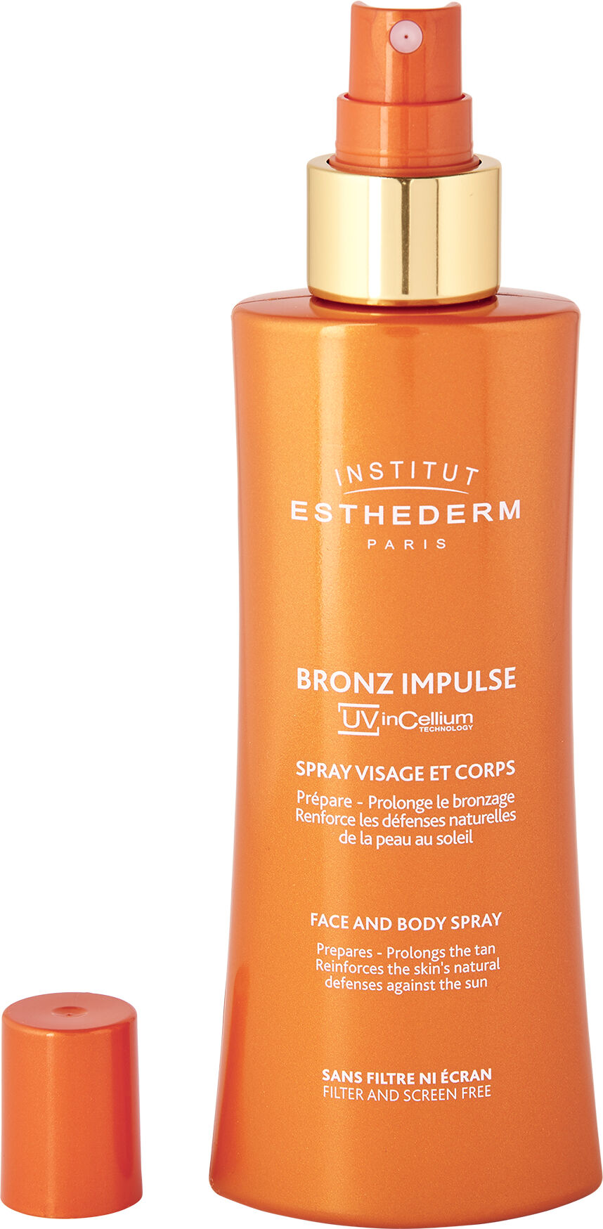 Institut Esthederm Bronz Impulse UV In Cellium Face And Body Spray 150ml