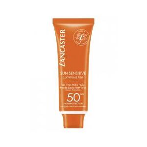 Lancaster Sun Sensitive Luminous Tan Fluide Lacté Non-Gras SPF50 50 ml - Tube 50 ml