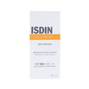 Isdin Marque Spot Prevent SPF50+ Crème Solaire - Protection Solaire - Publicité Isdin Marque Spot Prevent SPF50+ Crème Solaire - Protection Solaire - Publicité