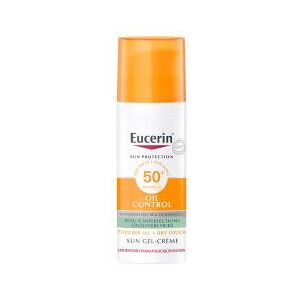 Eucerin Sun Protection Oil Control Gel-Crème SPF50+ 50 ml - Flacon Airless 50 ml - Publicité Eucerin Sun Protection Oil Control Gel-Crème SPF50+ 50 ml - Flacon Airless 50 ml - Publicité