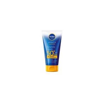 Nivea Sun Protect & Hydrate Crème Solaire Invisible Finish SPF50+ 150 ml - Tube 150 ml - Publicité Nivea Sun Protect & Hydrate Crème Solaire Invisible Finish SPF50+ 150 ml - Tube 150 ml - Publicité