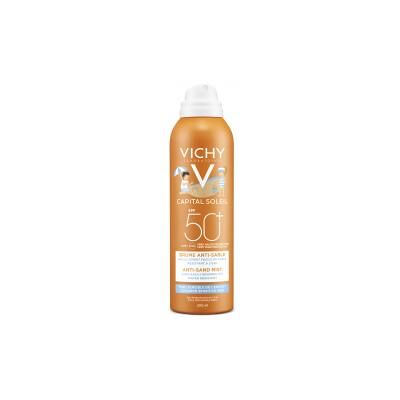 Vichy Idéal Soleil Brume Anti-Sable Enfants SPF50+ 200 ml - Flacon-Aérosol 200 ml - Publicité Vichy Idéal Soleil Brume Anti-Sable Enfants SPF50+ 200 ml - Flacon-Aérosol 200 ml - Publicité