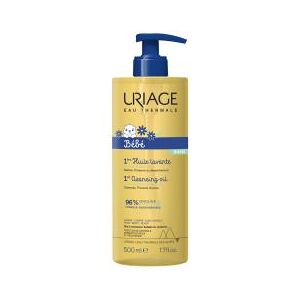 Uriage Bébé 1ère Huile Lavante 500 ml - Flacon-Pompe 500 ml