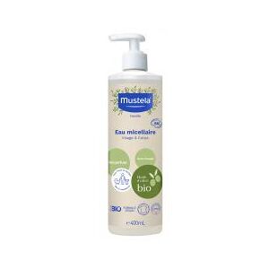 Mustela Eau Micellaire Visage & Corps Bio 400 ml - Flacon-Pompe 400 ml