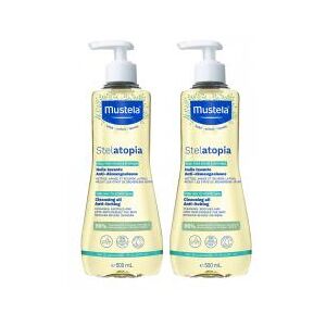 Mustela Stelatopia Huile Lavante Lot de 2 x 500 ml - Lot 2 x 500 ml