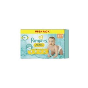 Pampers Premium Protection 114 Couches Taille 3 (6-10 kg) - Boîte 114 couches