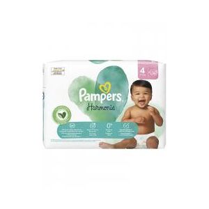 Pampers Harmonie 36 Couches Taille 4 (9-14 kg) - Paquet 36 couches