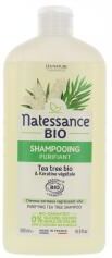 Natessance Shampoing Purifiant Tea Tree Bio et Kératine Végétale 500 ml - Flacon 500 ml