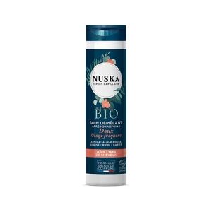 Nuska Soin Démêlant Après Shampoing Doux Usage Fréquent Bio 200 ml - Flacon 200 ml - Publicité Nuska Soin Démêlant Après Shampoing Doux Usage Fréquent Bio 200 ml - Flacon 200 ml - Publicité