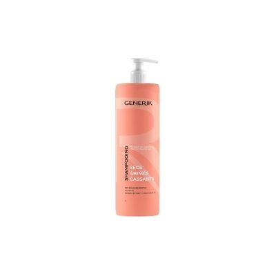 Générik - Shampooing cheveux secs abîmés - 1L - - Shampoo - Publicité Générik - Shampooing cheveux secs abîmés - 1L - - Shampoo - Publicité