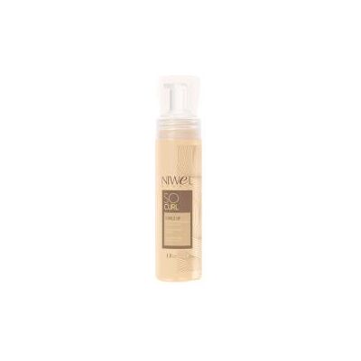 Niwel Beauty So Curl Curls Up Mousse Tenue des Boucles Cheveux Bouclés 200 ml - Flacon-Pompe 200 ml - Publicité Niwel Beauty So Curl Curls Up Mousse Tenue des Boucles Cheveux Bouclés 200 ml - Flacon-Pompe 200 ml - Publicité