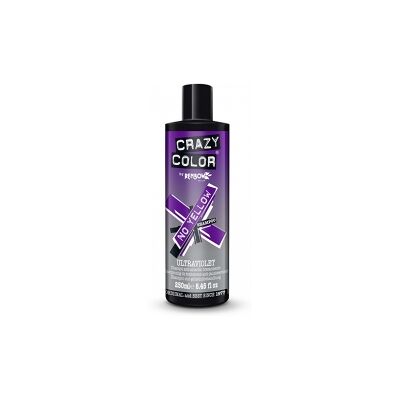 Crazy Color Crazy Colour Anti Yellow Shampoo (250 ml) - Publicité Crazy Color Crazy Colour Anti Yellow Shampoo (250 ml) - Publicité