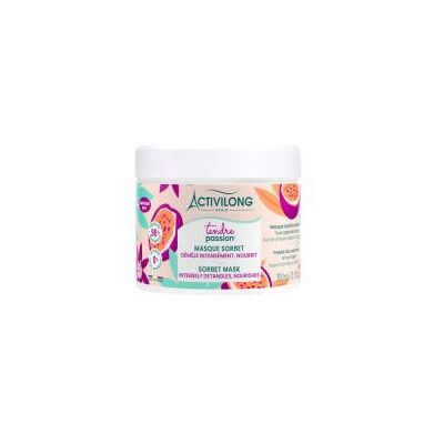Activilong Tendre Passion Masque Sorbet Tous Types de Boucles 300 ml - Pot 300 ml - Publicité Activilong Tendre Passion Masque Sorbet Tous Types de Boucles 300 ml - Pot 300 ml - Publicité
