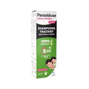 Parasidose Poux-Lentes Shampoing 2en1 100 ml + 1 Peigne -