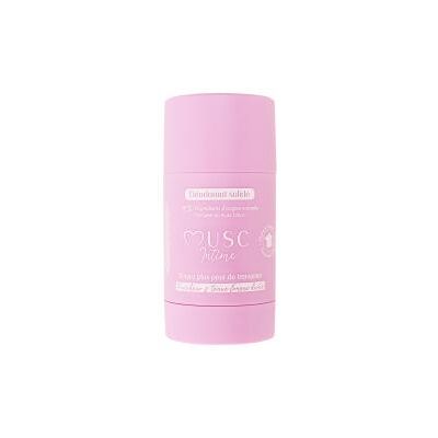 Déodorant Solide Musc Blanc - Pour Peau Sensible - Publicité Déodorant Solide Musc Blanc - Pour Peau Sensible - Publicité