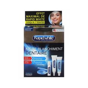 Rapid White Kit de Blanchiment Dentaire - Boîte 4 produits - Publicité