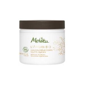 Melvita L'Argan Bio Huile en Crème Corps 175 ml - Pot 175 ml