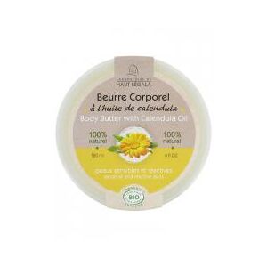 Laboratoire du Haut-Ségala Beurre Corporel à l'Huile de Calendula Bio 120 ml - Pot 120 ml