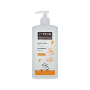 Cattier Lait Corps Thé Agrumes Bio 500 ml - Flacon-Pompe 500 ml