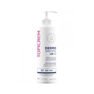 Topicrem DERMO SPECIFIC UR-10 Crème Lissante Anti-Rugosités 500 ml - Flacon-Pompe 500 ml