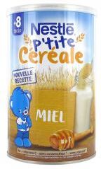 Nestlé P'tite Céréale 8 Mois et + Miel 400 g - Boîte 400 g Nestlé P'tite Céréale 8 Mois et + Miel 400 g - Boîte 400 g