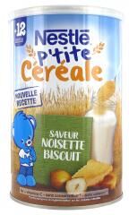 Nestlé P'tite Céréale 12 Mois et + Saveur Noisette Biscuit 400 g - Boîte 400 g Nestlé P'tite Céréale 12 Mois et + Saveur Noisette Biscuit 400 g - Boîte 400 g