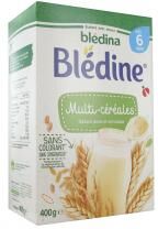 Blédina Blédine Multi Céréales dès 6 Mois 400 g - Boîte 400 g Blédina Blédine Multi Céréales dès 6 Mois 400 g - Boîte 400 g