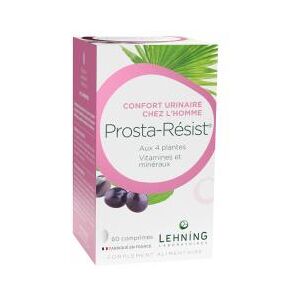 Lehning Prosta-Résist 60 Comprimés - Complément Alimentaire - Publicité Lehning Prosta-Résist 60 Comprimés - Complément Alimentaire - Publicité