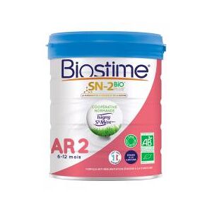 Biostime SN-2 Bio Plus Anti-Régurgitations 2ème Âge de 6 à 12 Mois 800 g - Boîte 800 g