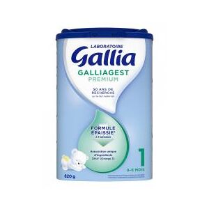 Gallia Galliagest Premium 1er Âge 0-6 Mois 820 g - Boîte 820