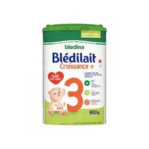 Blédina Blédilait Croissance+ 3 de 1 à 3 Ans 900 g - Boîte 900 g