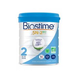 Biostime SN-2 Bio Plus 2ème Âge de 6 à 12 Mois 800 g - Pot 800 g