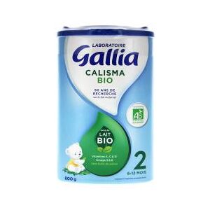 Gallia Calisma 2ème Âge 6-12 Mois Bio 800 g - Boîte 800 g