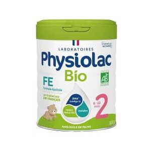 Physiolac Bio Formule Épaissie 2 6 à 12 Mois 800 g - Pot 800 g