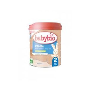 Babybio Primea 2 au Lait de Fermes Françaises de 6 à 12 Mois Bio 800 g - Boîte 800 g - Publicité