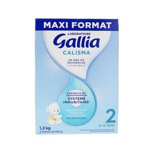 Gallia Calisma 2ème Âge 6-12 Mois 1,2 kg - Boîte 2 sachets de 600 g - Publicité Gallia Calisma 2ème Âge 6-12 Mois 1,2 kg - Boîte 2 sachets de 600 g - Publicité