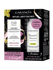 Garancia Éclair de Lune l'Absolu Double-Sérum Anti-Taches Correcteur et Préventif 30 ml + Pschitt Magique Nouvelle Peau 30 ml Offert - Coffret 2 produits