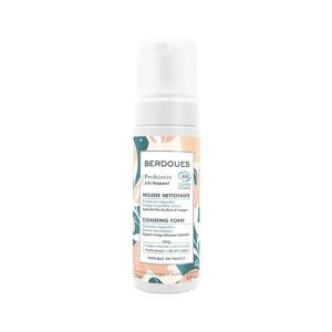 Mousse nettoyante probiotiques bio Berdoues - Soins de la peau - Publicité Mousse nettoyante probiotiques bio Berdoues - Soins de la peau - Publicité