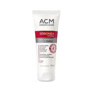 Laboratoire ACM Sébionex Hydra Crème Réparatrice 40 ml - Tube 40 ml - Publicité Laboratoire ACM Sébionex Hydra Crème Réparatrice 40 ml - Tube 40 ml - Publicité