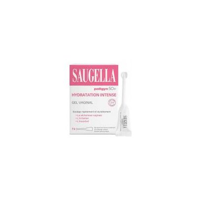 Saugella Poligyn 50+ Hydratation Intense Gel Vaginal 7 Unidoses - Boîte 7 unidoses de 4 ml - Publicité Saugella Poligyn 50+ Hydratation Intense Gel Vaginal 7 Unidoses - Boîte 7 unidoses de 4 ml - Publicité
