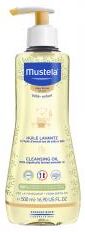 Mustela Bébé-Enfant Huile Lavante Peau Sèche 500 ml - Flacon-Pompe 500 ml