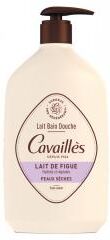 Rogé Cavaillès Lait Bain Douche Peaux Sèches Lait de Figue 1 L - Flacon-Pompe 1000 ml