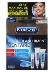 Rapid White Kit de Blanchiment Dentaire - Boîte 4 produits