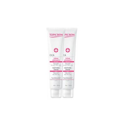 Topicrem CICA Crème Apaisante Réparatrice Lot de 2 x 40 ml - Lot 2 x 40 ml - Publicité Topicrem CICA Crème Apaisante Réparatrice Lot de 2 x 40 ml - Lot 2 x 40 ml - Publicité